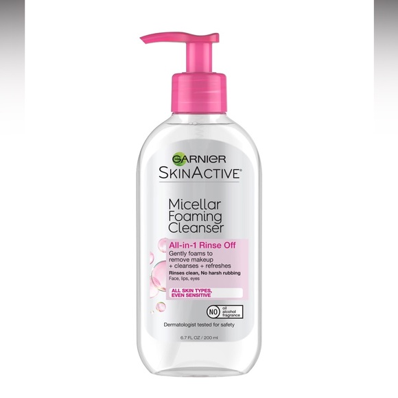 NEW: Garnier Skinactive Micellar Foaming Gel Cleanser - Makeup Make Up Remover - Picture 1 of 9